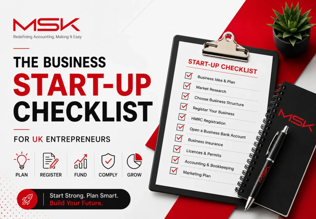 The Business Start-up Checklist for UK Entrepreneurs